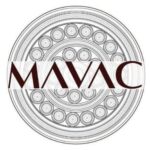 Logo design of MAVAC featuring intricate circular patterns.