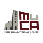 Logo of the Museo della Cattedrale di Anagni, featuring architectural elements.